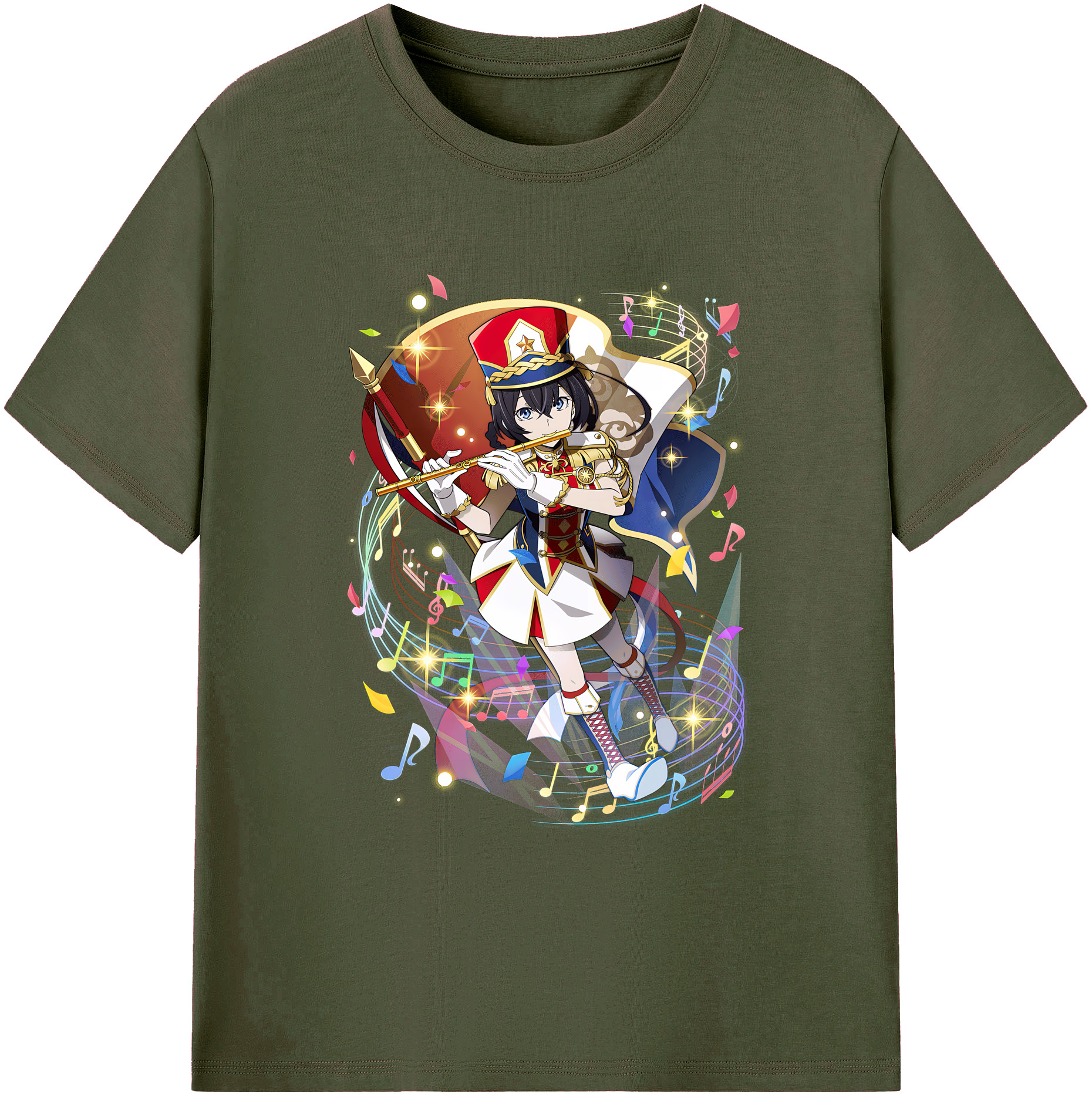 （画像用） 文豪ストレイドッグス Bungo Stray Dogs 綿100％ メンズ半袖Tシャツ｜肌触りやわらか＆通気性